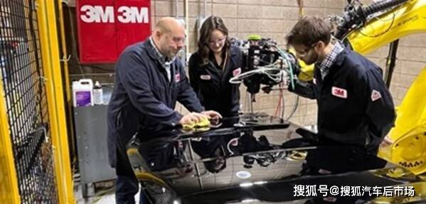 3M與通用汽車聯(lián)手<strong></p>
<p>汽車凹陷修復</strong>，自動化漆面修復技術引領汽車制造新革命！:汽車凹陷修復